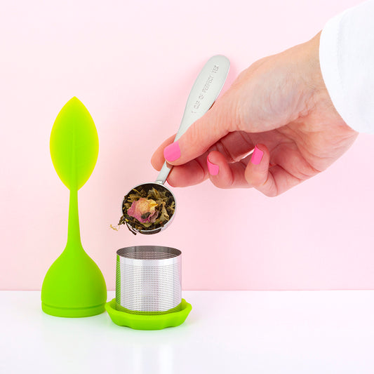 Tea Infuser with Perfect Measure Spoon.
