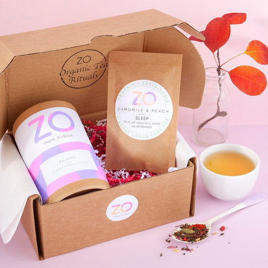 Hormonal balance tea in sustainable, recyclable packaging