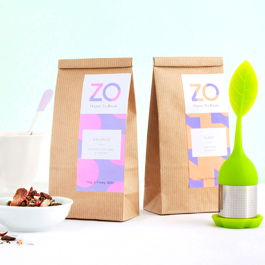 Hormone balance tea and sleep tea in eco friendly packaging