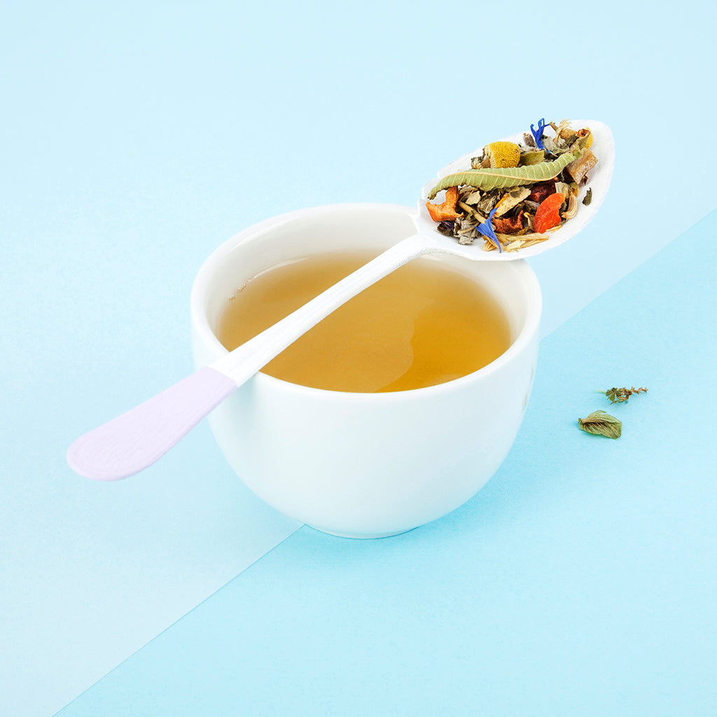 Loose leaf tea blend made with premium organic ingredients